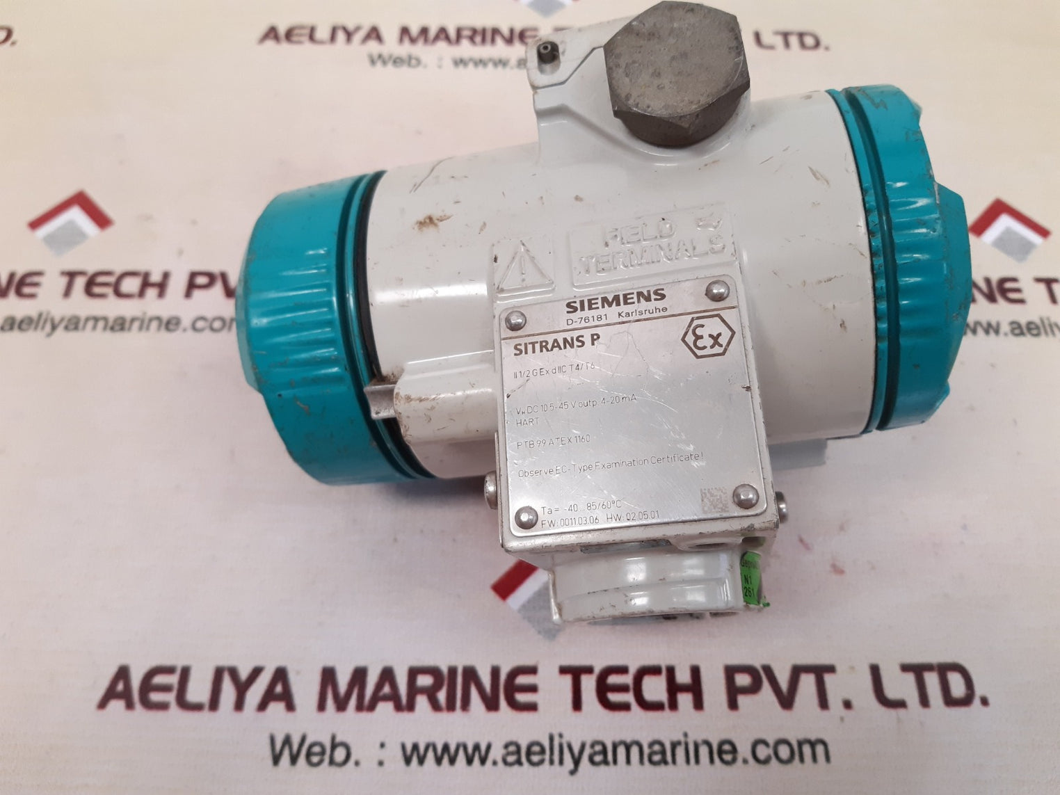 Siemens Sitrans P 7Mf4433-1Ea02-2Db6-z Pressure Transmitter