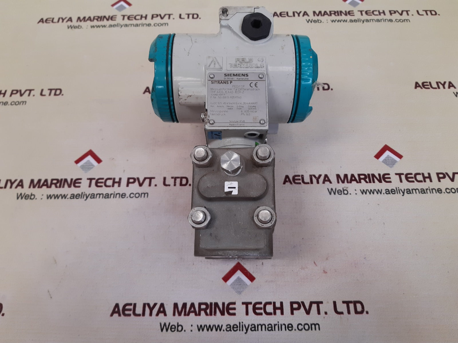 Siemens sitrans p 7mf 4433-1ea42-1ed1-z pressure transmitter 