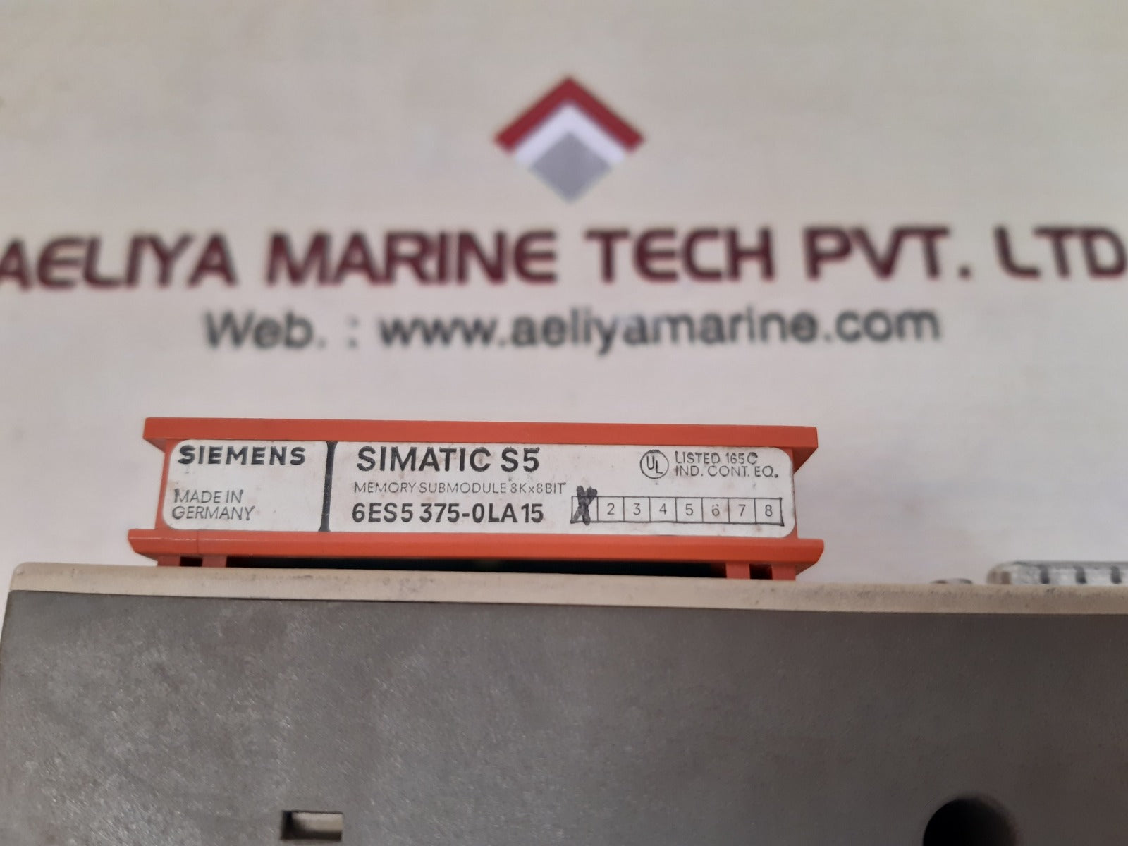 Siemens simatic s5-100u 6es5 103-8ma02 processor module 
