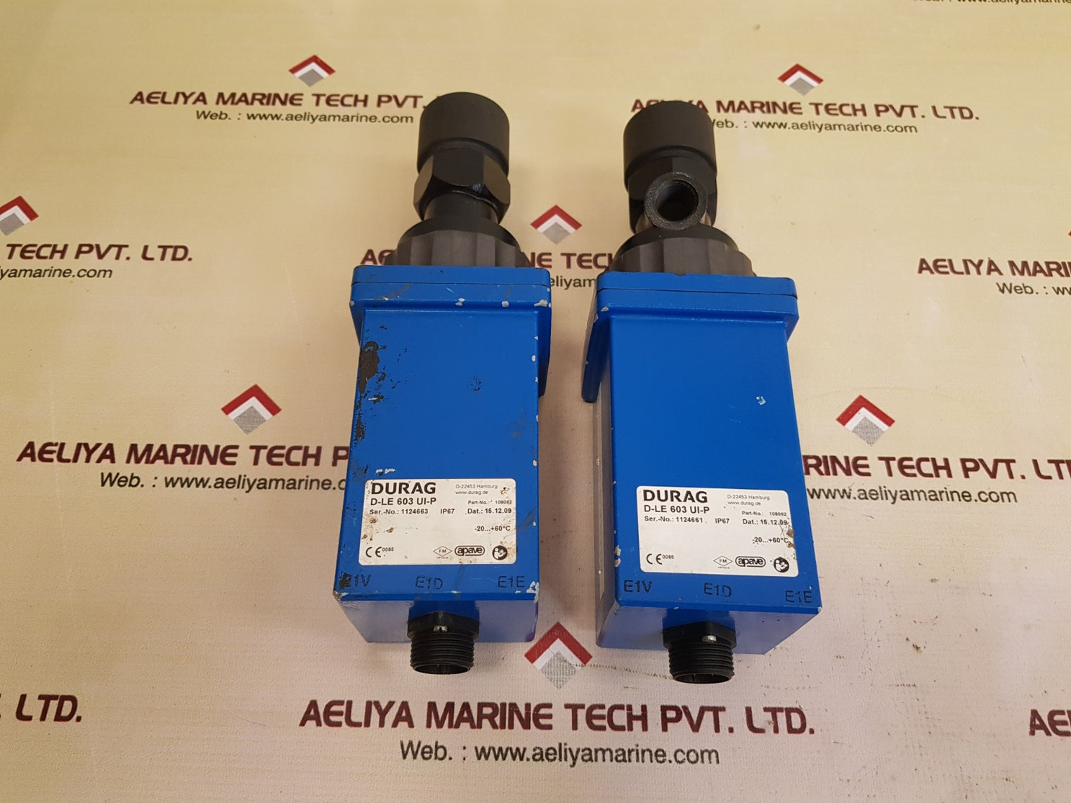 Durag d-le 603 ui-p flame sensor