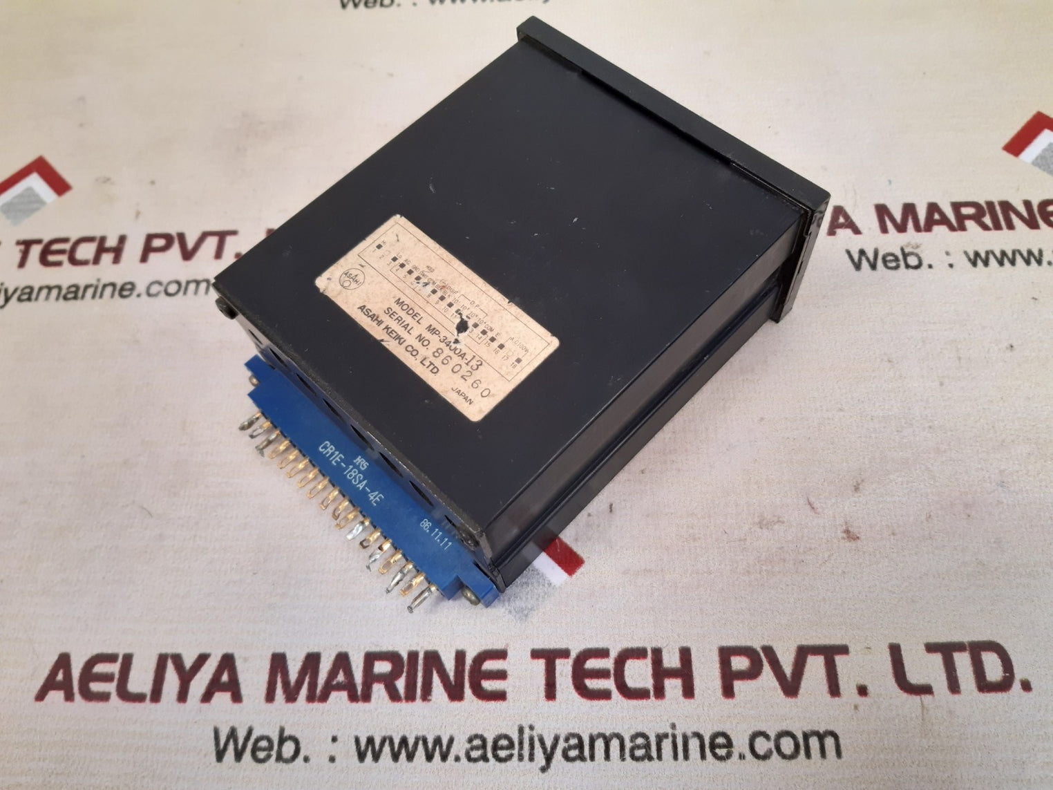 Asahi keiki mp-3400a-13 digital panel meter