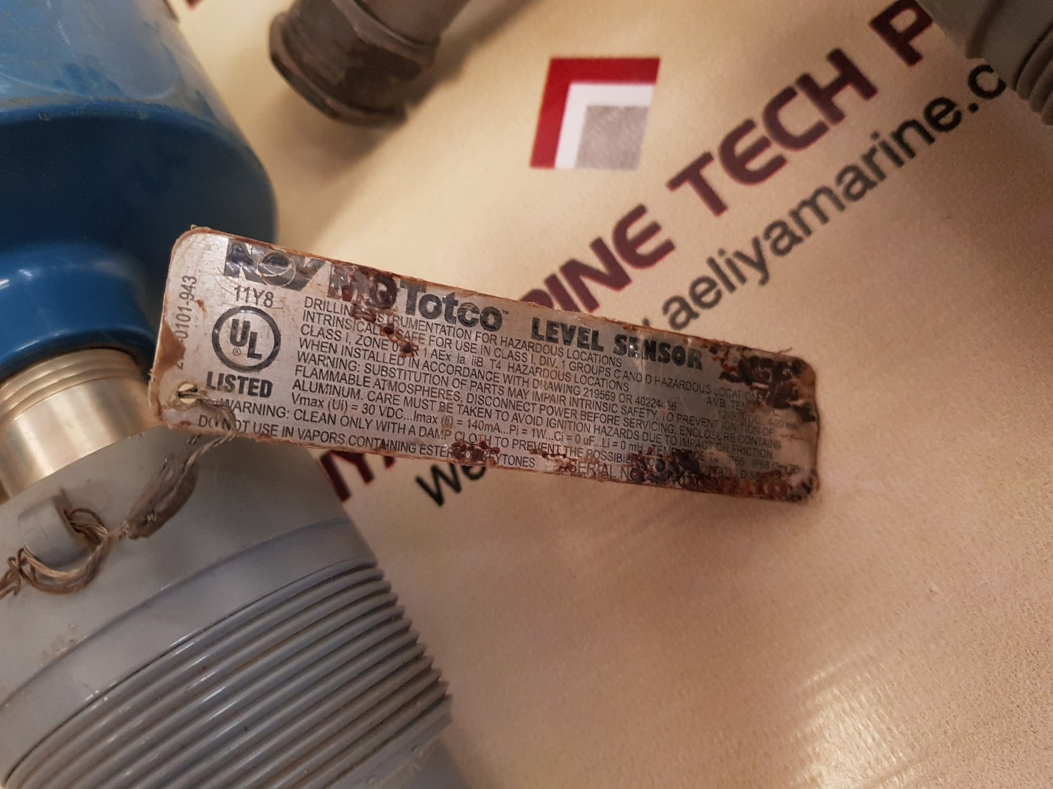 Nov md totco 30 level sensor