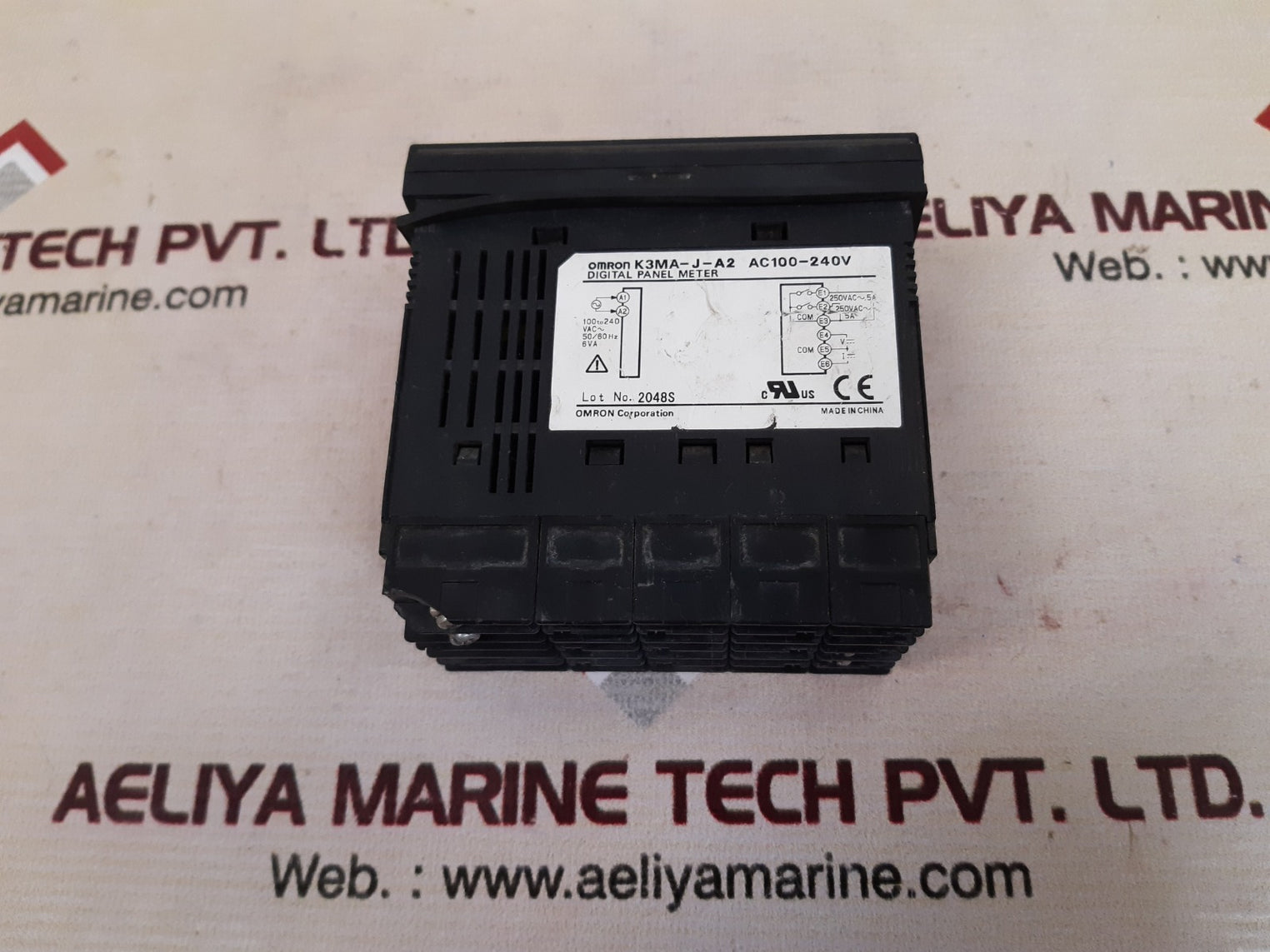Omron k3ma-j-a2 digital panel meter