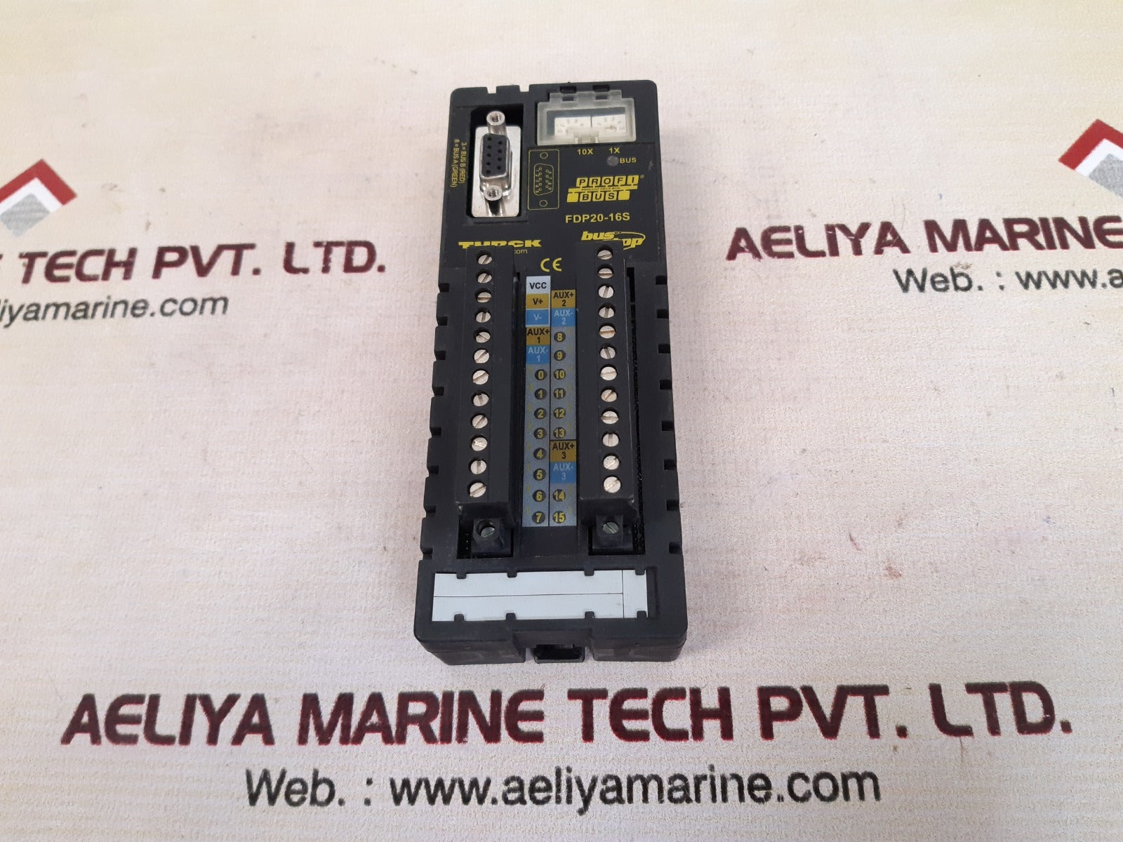 Turck fdp20-16s compact i/o station process field bus