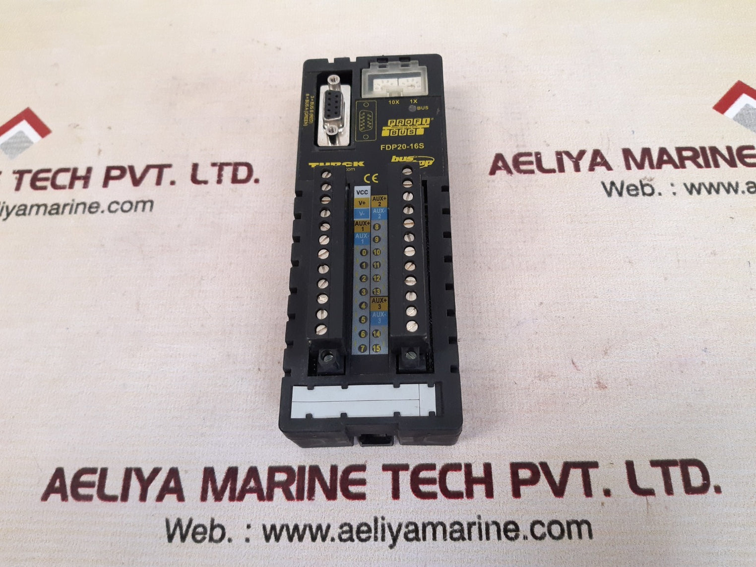 Turck fdp20-16s compact i/o station process field bus