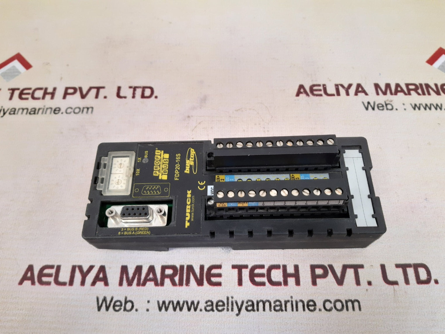 Turck fdp20-16s compact i/o station process field bus