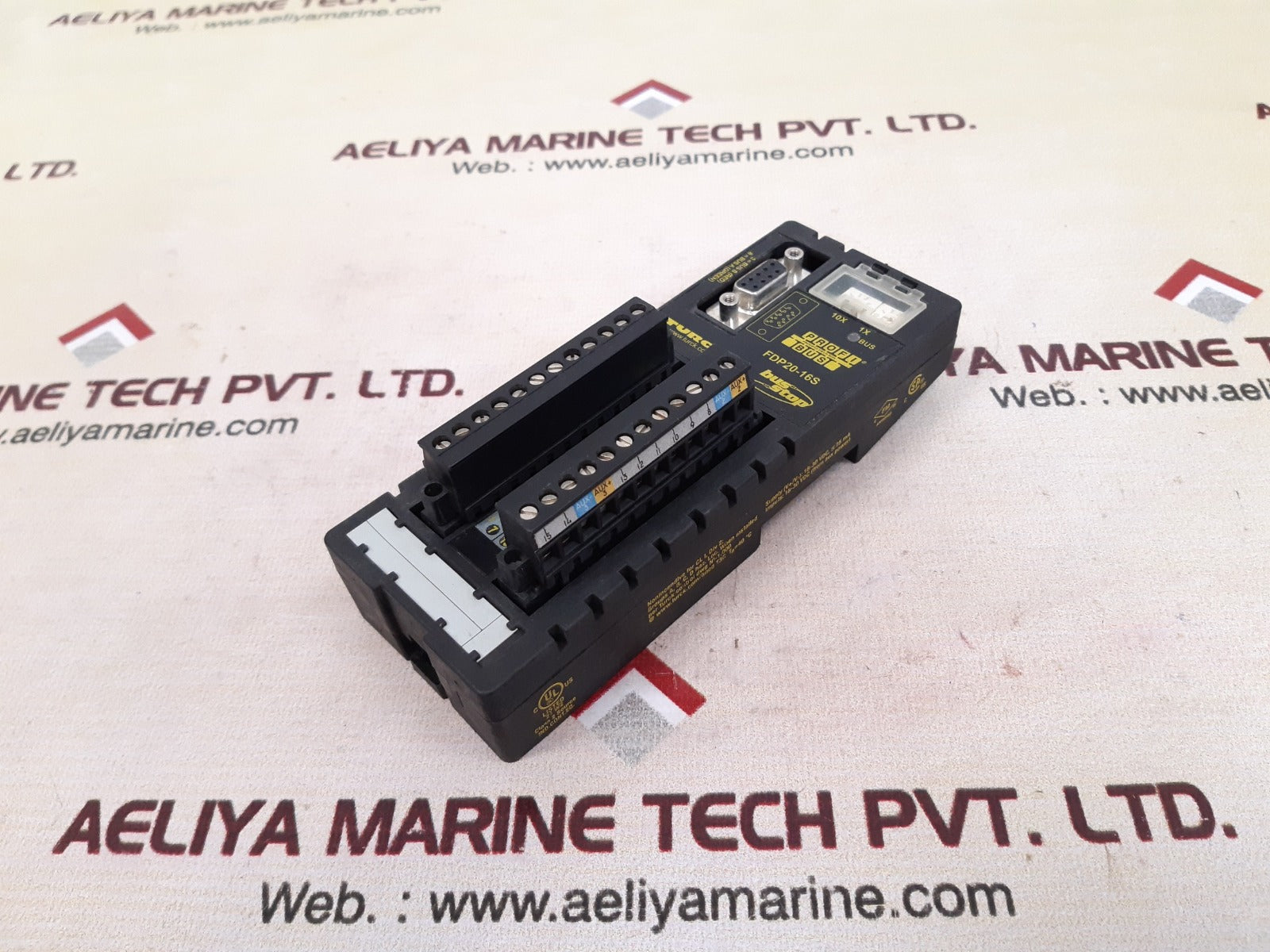Turck fdp20-16s compact i/o station process field bus