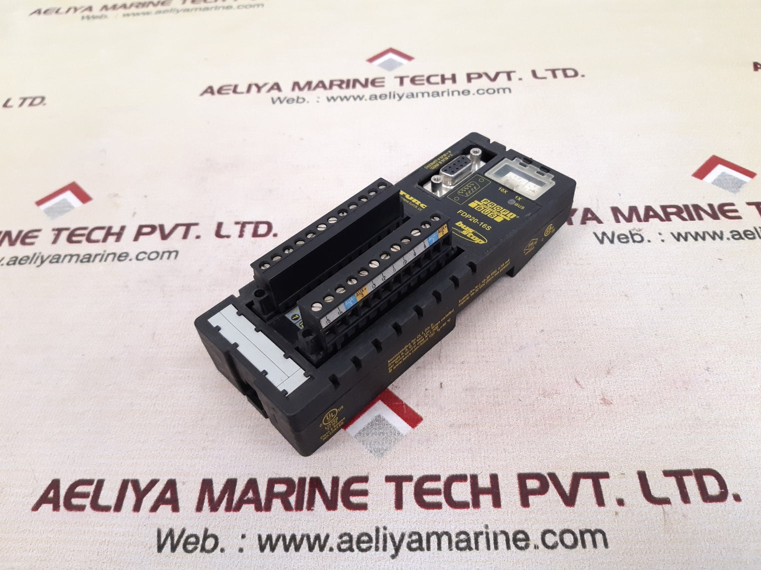 Turck fdp20-16s compact i/o station process field bus