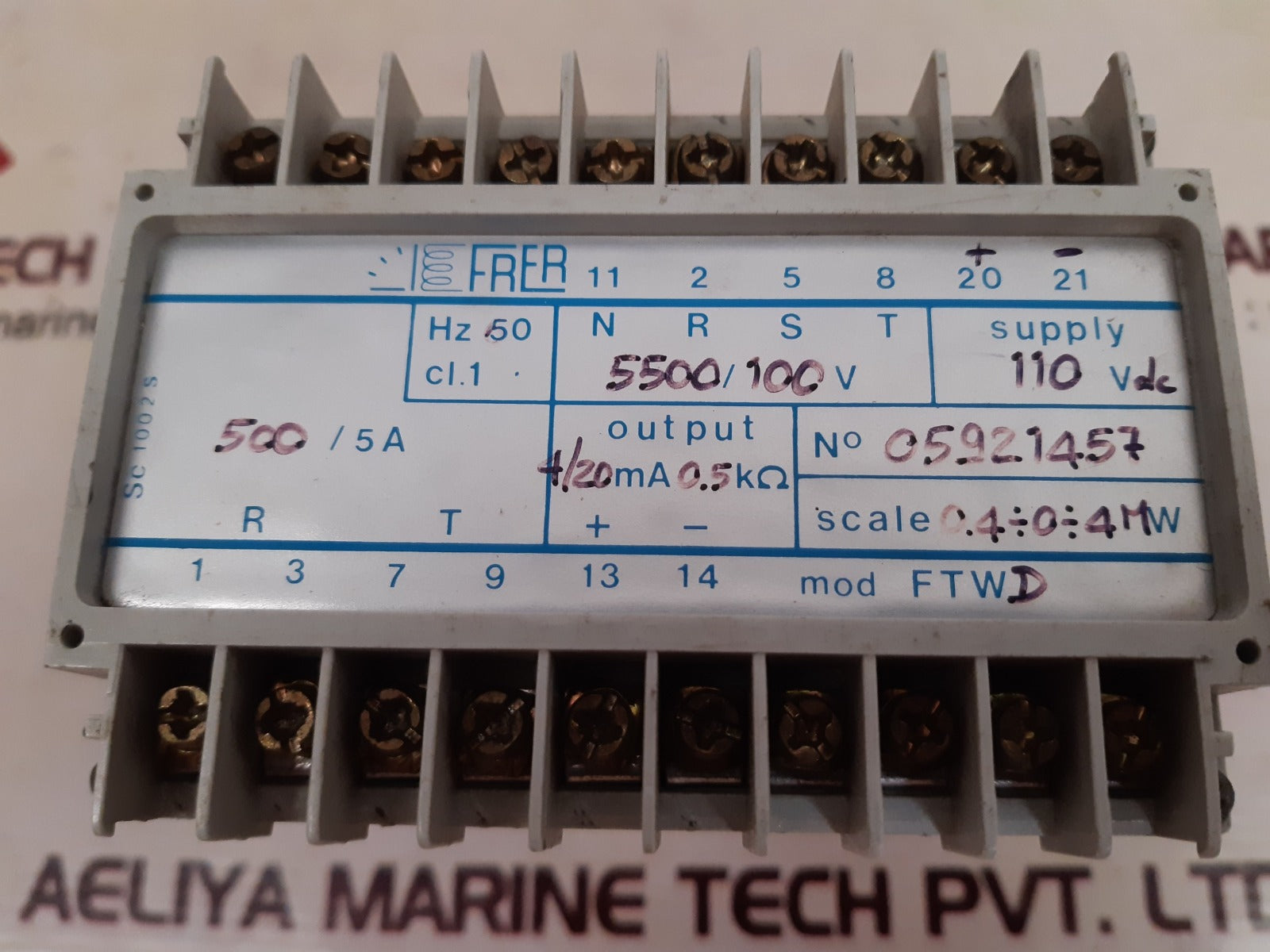 Frer ftwd relay 05921457