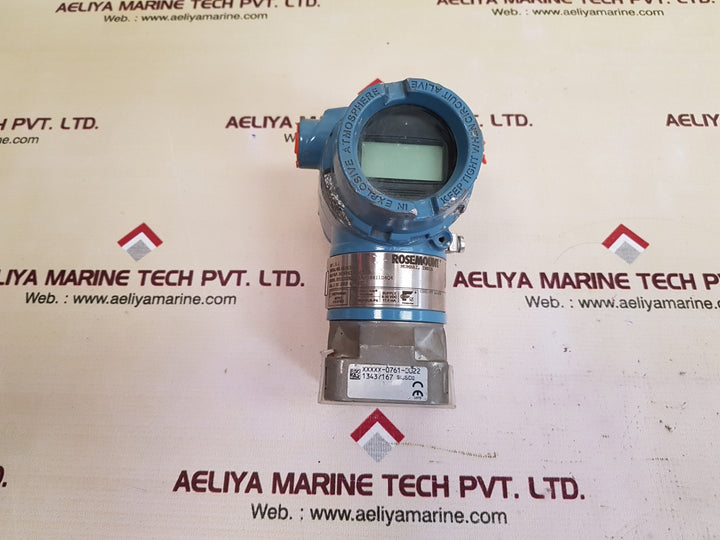 Rosemount 3051cd2a22a1am5b4i1d4q4 pressure transmitter xxxxx-0761-0022
