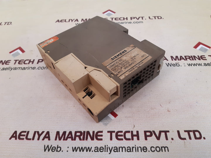 Siemens simatic s5-100u 6es5 930-8md11 power supply