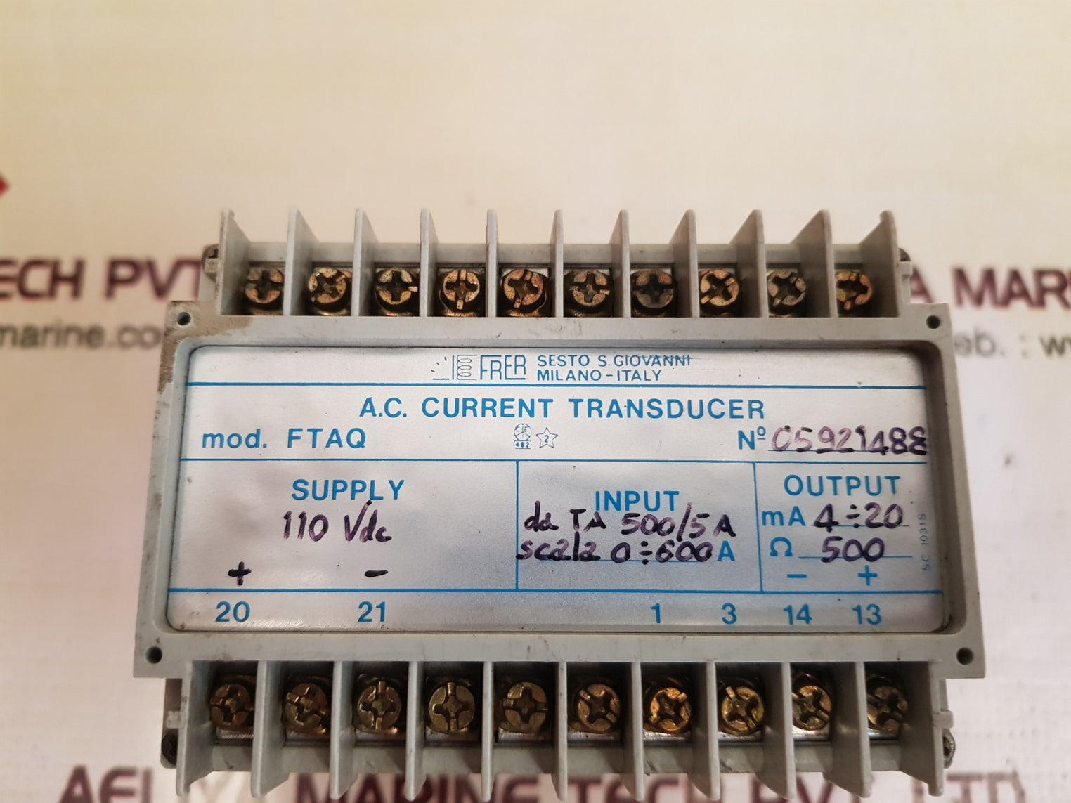 Sesto s. giovanni ftaq a.c. current transducer