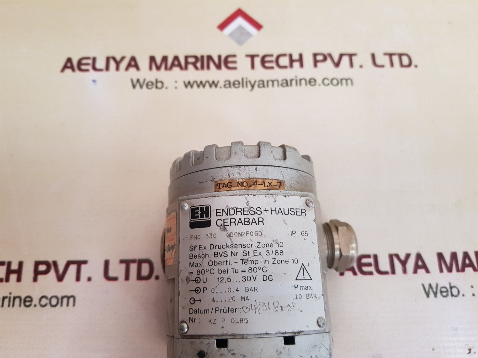 Endress+hauser pmc 330 gd0n2p05d flow meter ip 65