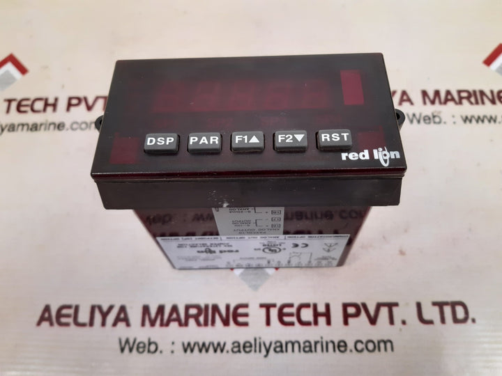 Red lion paxt0000 temperature meter 85-250vac
