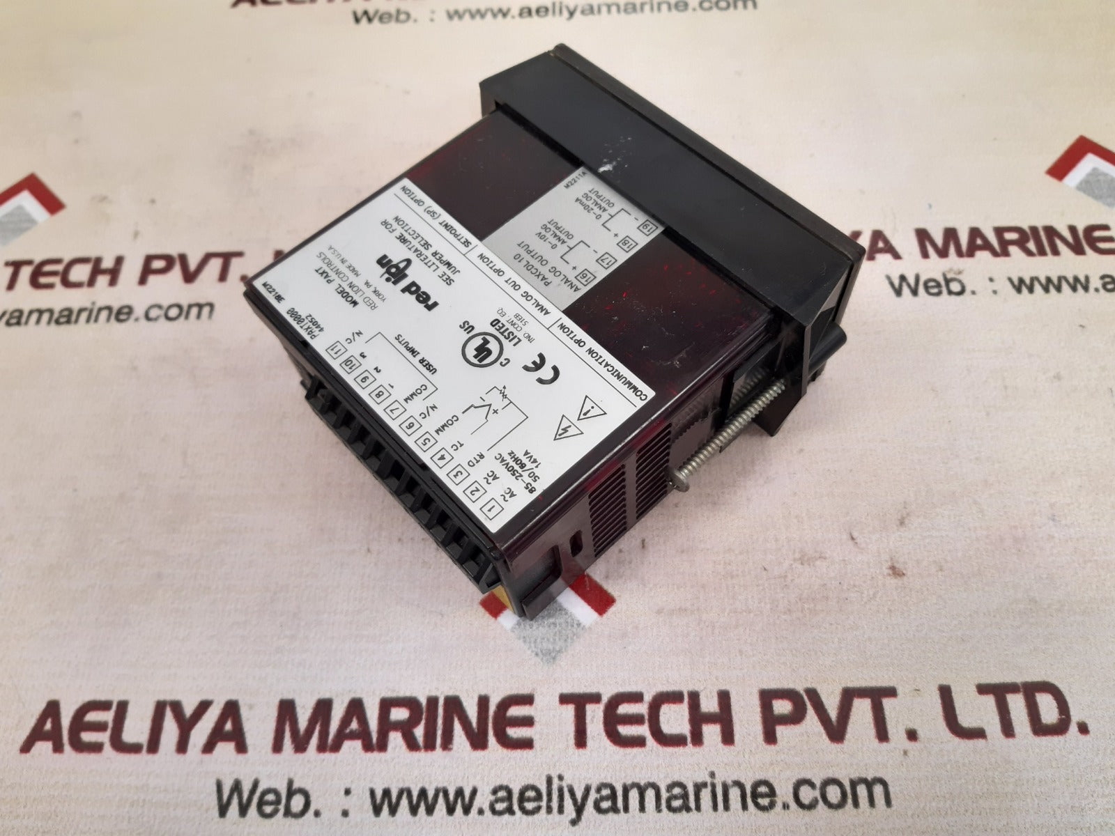 Red lion paxt0000 temperature meter 85-250vac