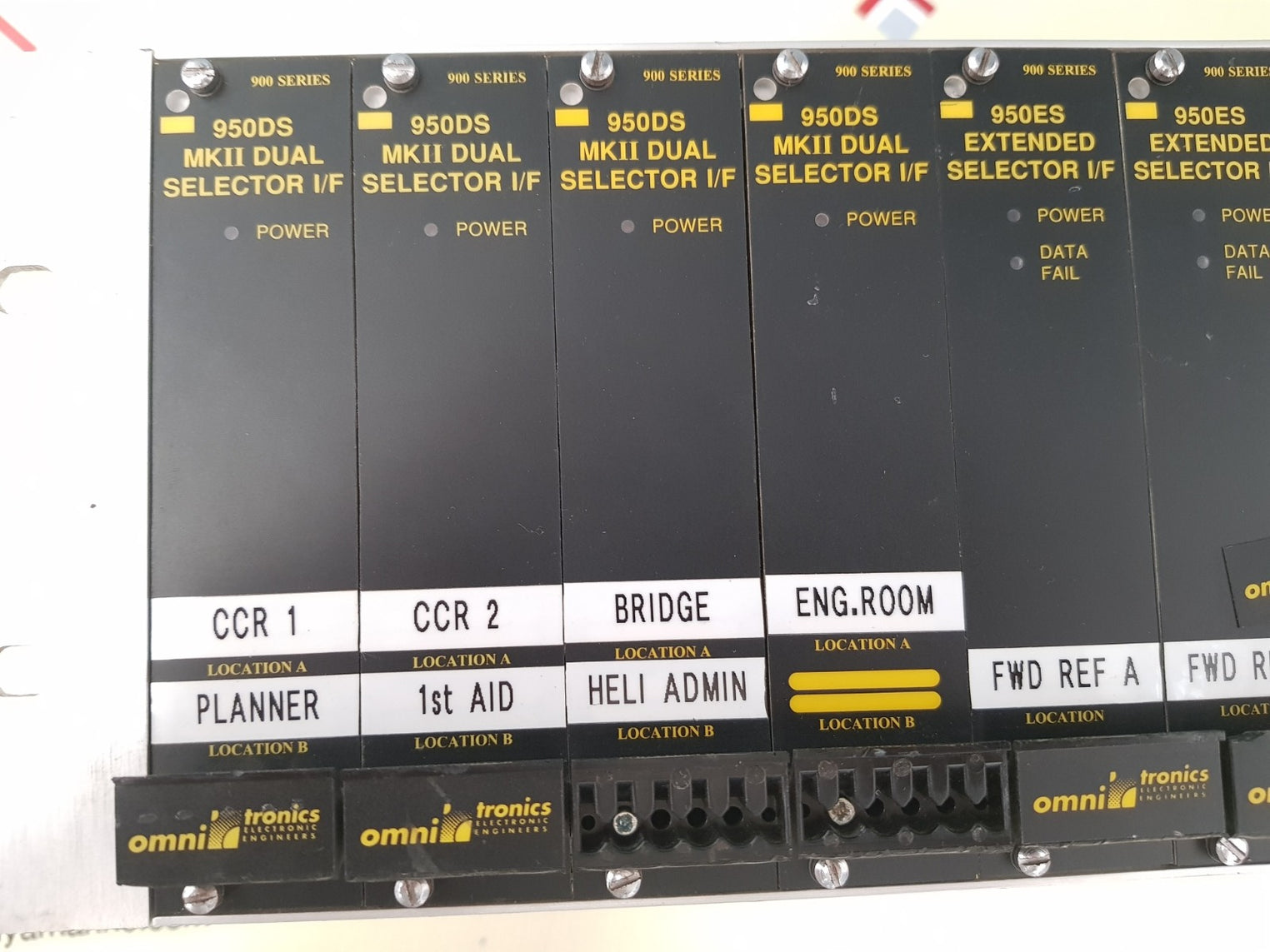Omnitronics 950ds,950es,950tm,950ci rack 