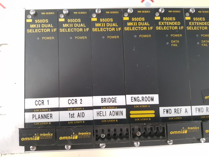 Omnitronics 950ds,950es,950tm,950ci rack 