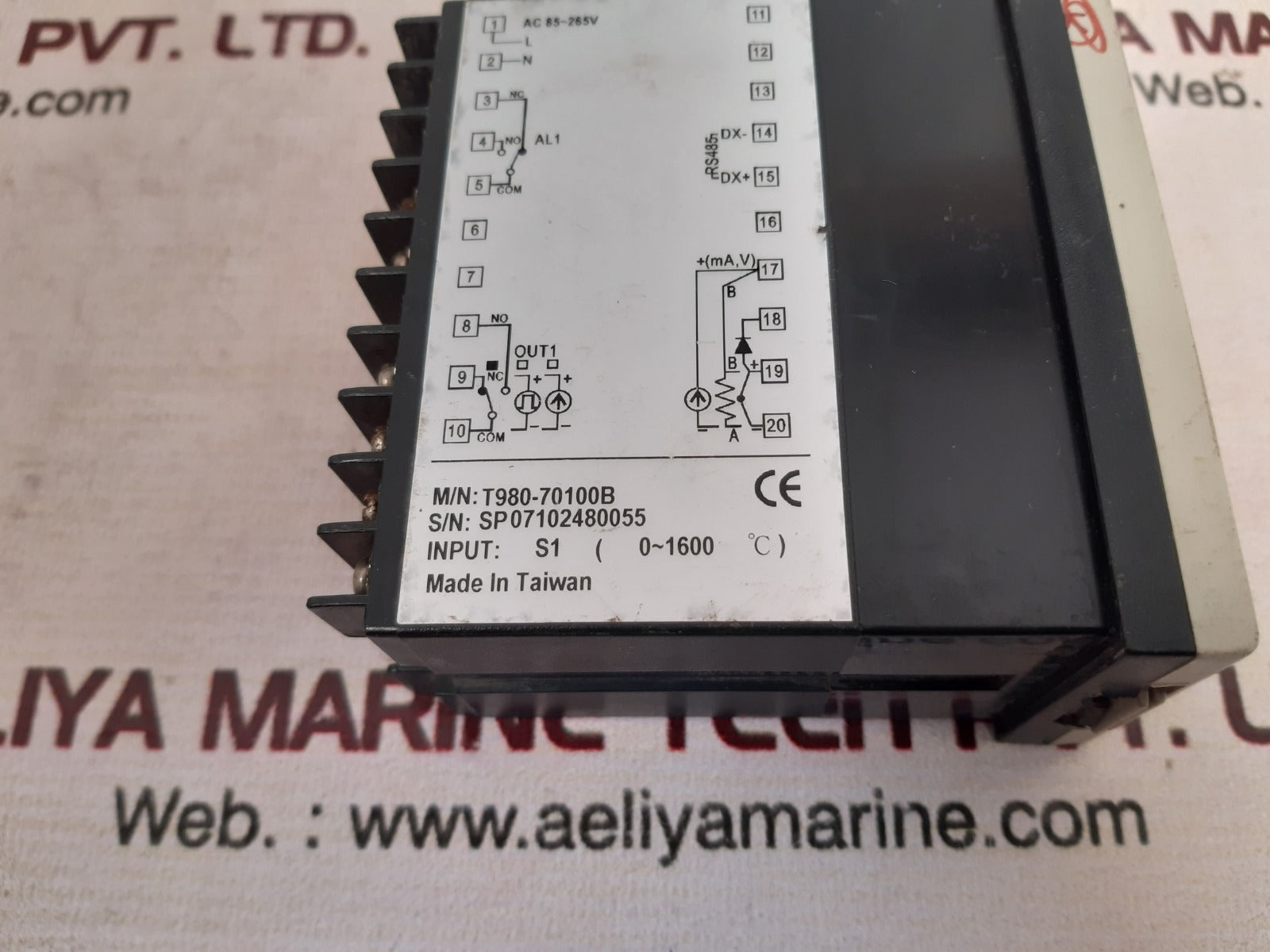 Taie fu86 digital pid controller t980-70100b