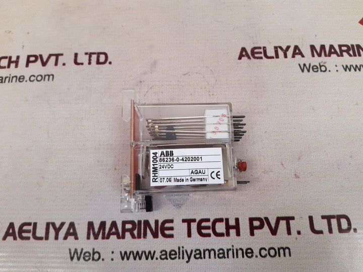 Abb rhm1004 thermal overlad relay 86236-0-4202001