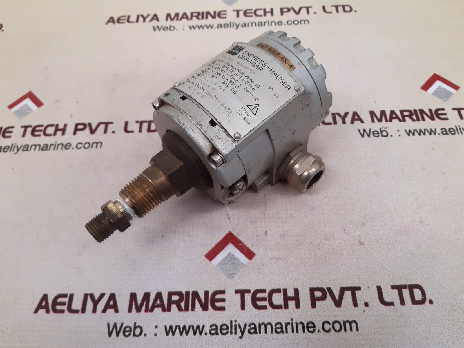 Endress+hauser pmc 330 gd0n2p05d flow meter 10bar 