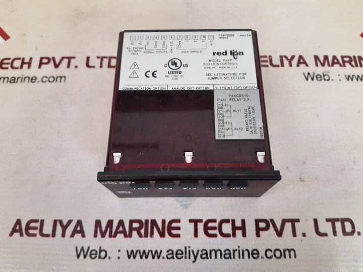Red lion paxp0000 process input meter