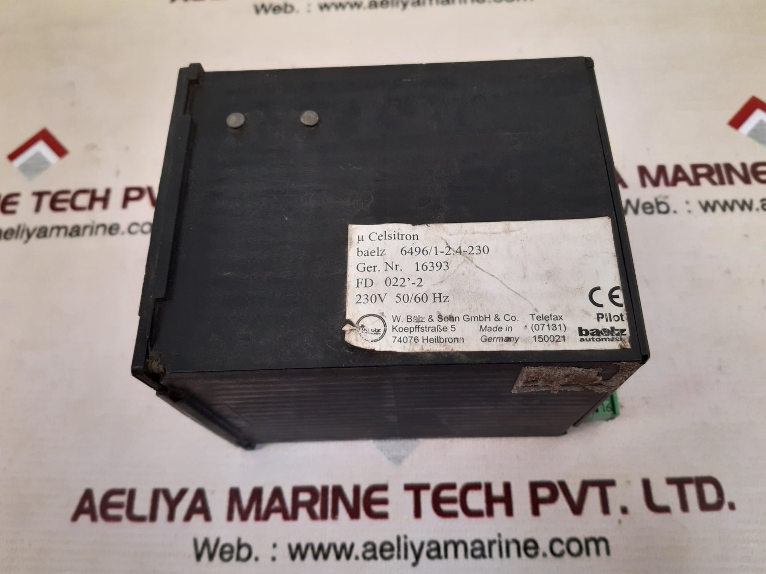 Baelz 6496/1-2.4-230 temperature controller 