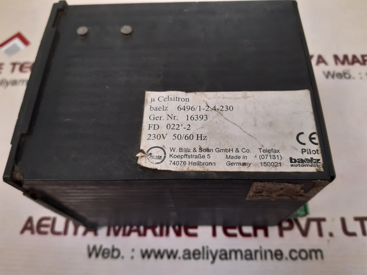 Baelz 6496/1-2.4-230 temperature controller 