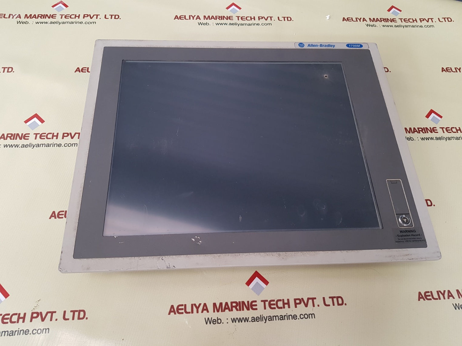 Allen-bradley 6186m-17pt ser f operator interface panel