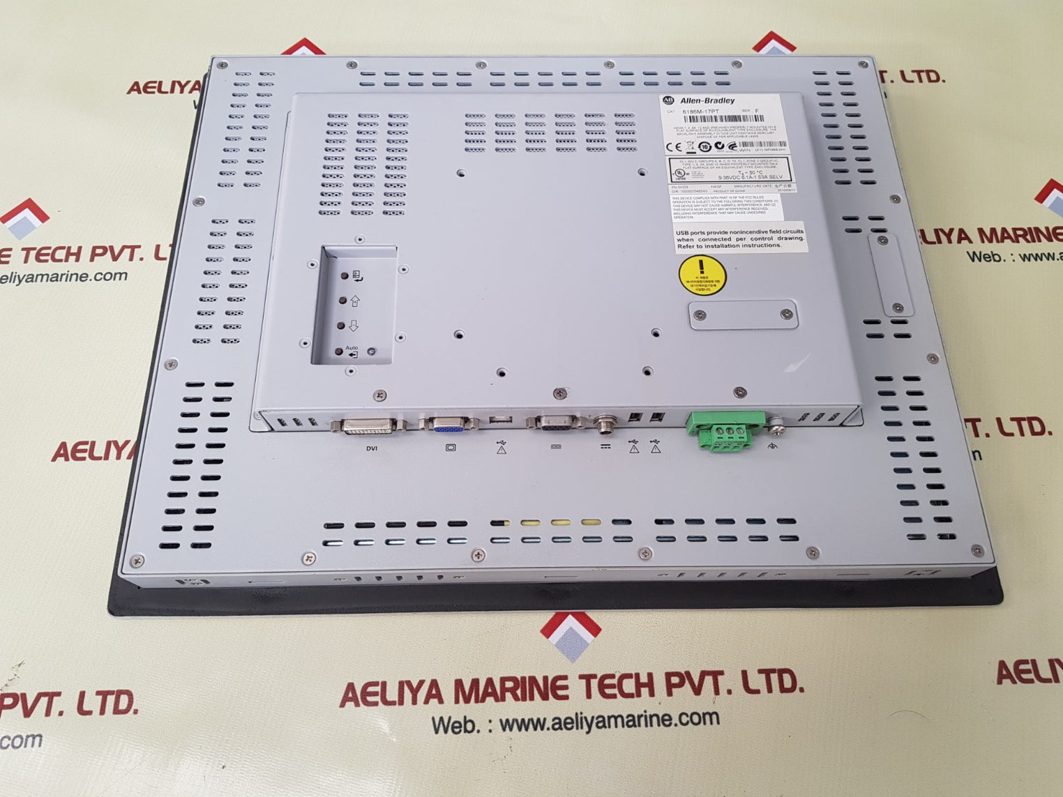 Allen-bradley 6186m-17pt ser f operator interface panel