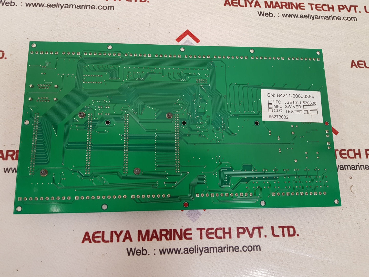 Hans jensen lubricators 815023 pcb card rev. 1.1