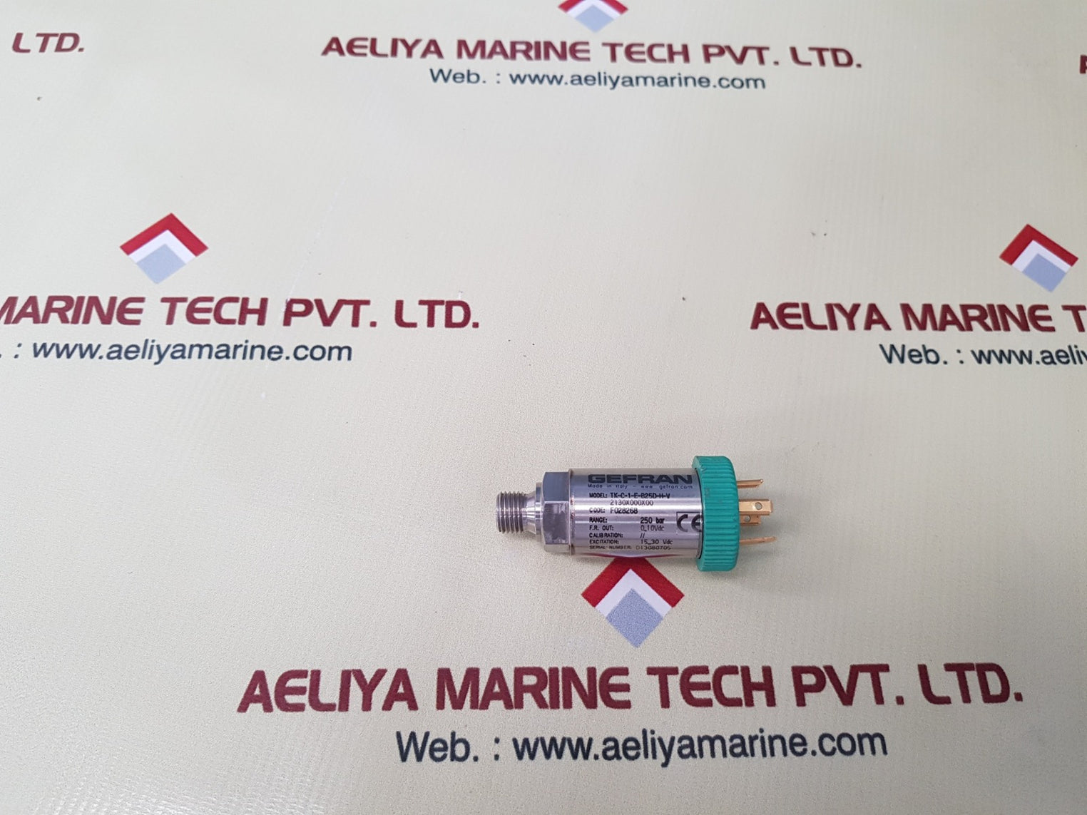 Gefran tk-c-1-e-b25d-h-v pressure transmitter 250 bar