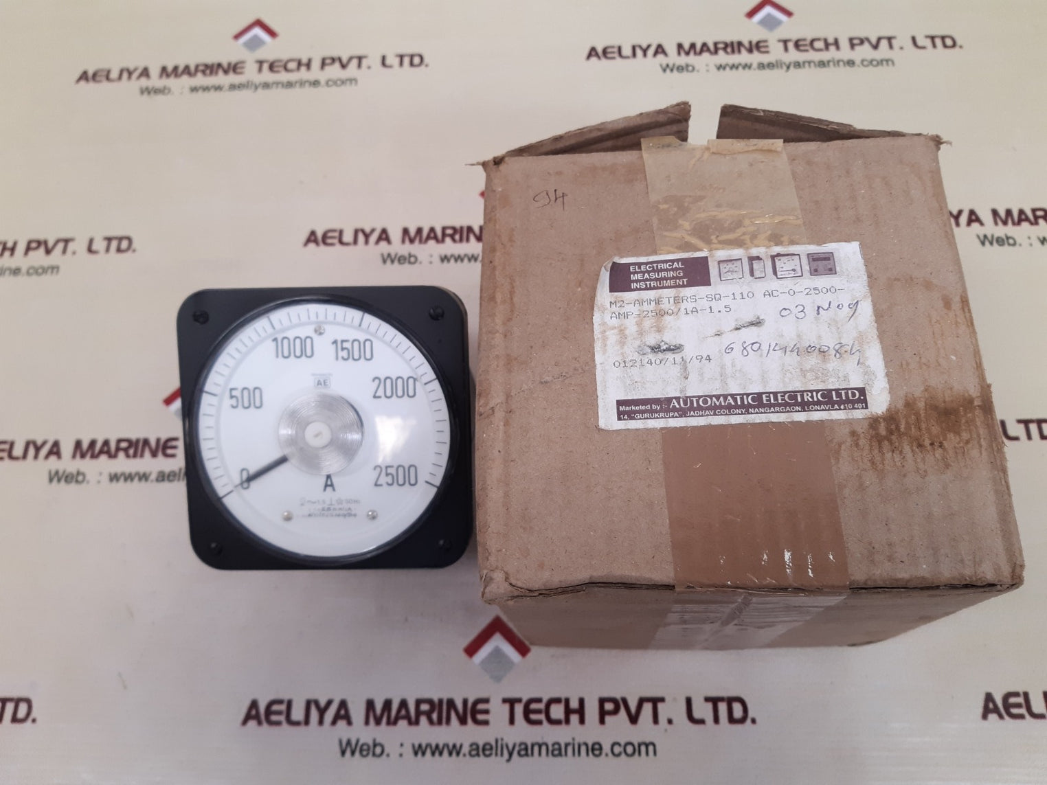 Ae m2-ammeters-sq-110 ammeter meter 