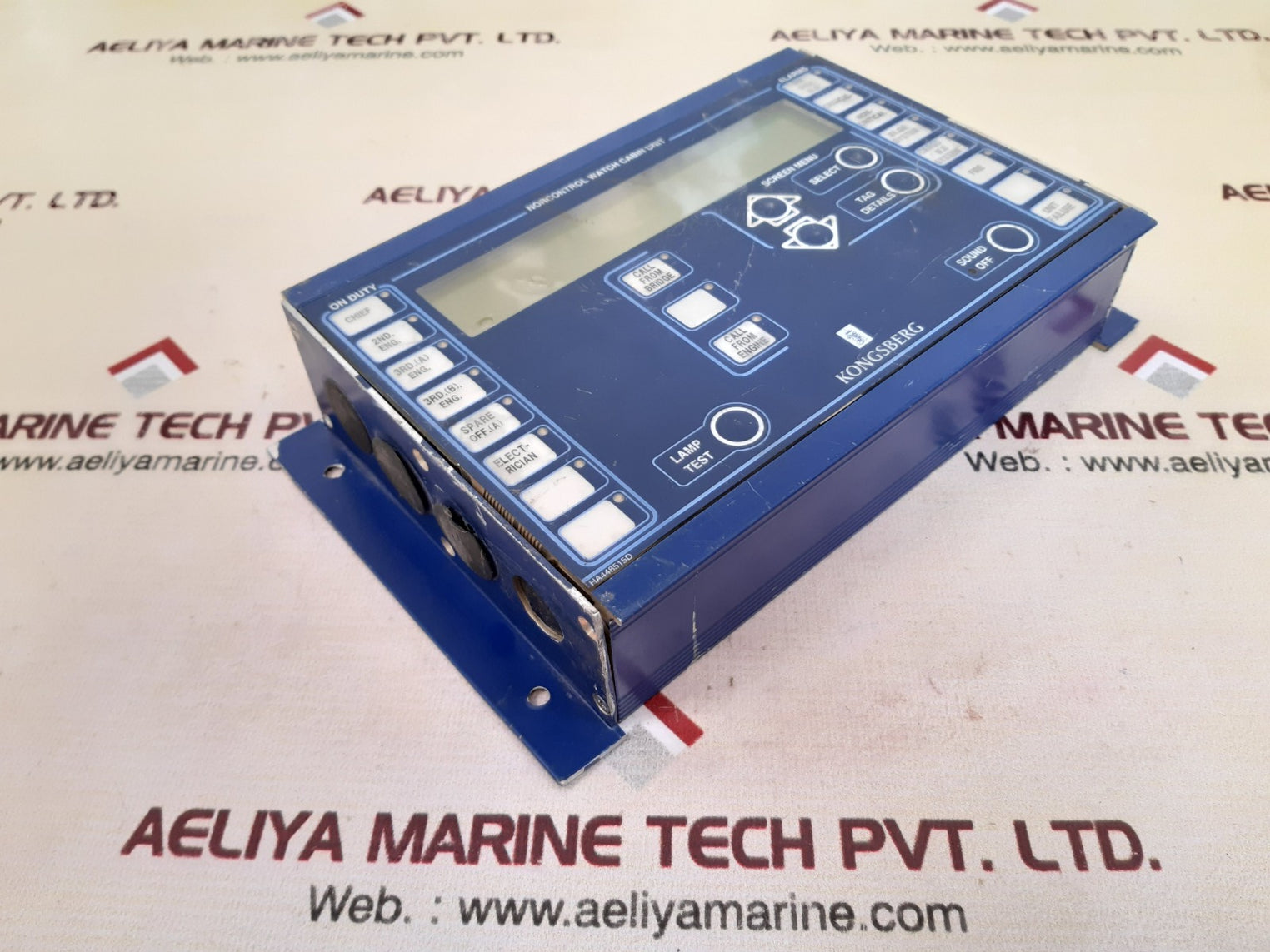 Kongsberg ha448515d norcontrol watch cabin unit 6200364 rev.b