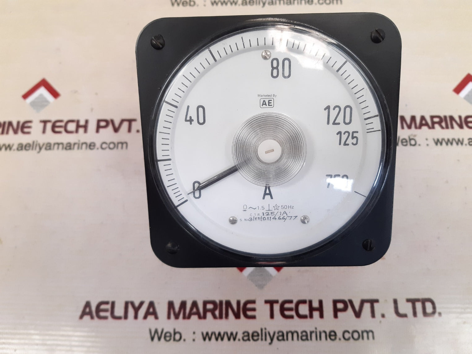 Ae m2-ammeters-sq-110 dc ammeter 50 hz