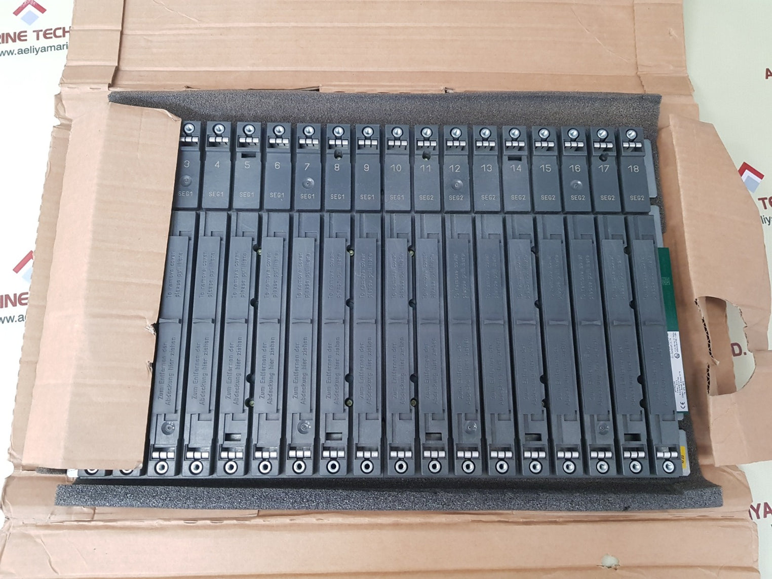 Siemens 6es7401-2ta01-0aa0 plc rack 