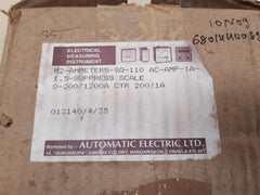 Ae m2-ammeters-sq-110 ac-amp-1a dc ammeter