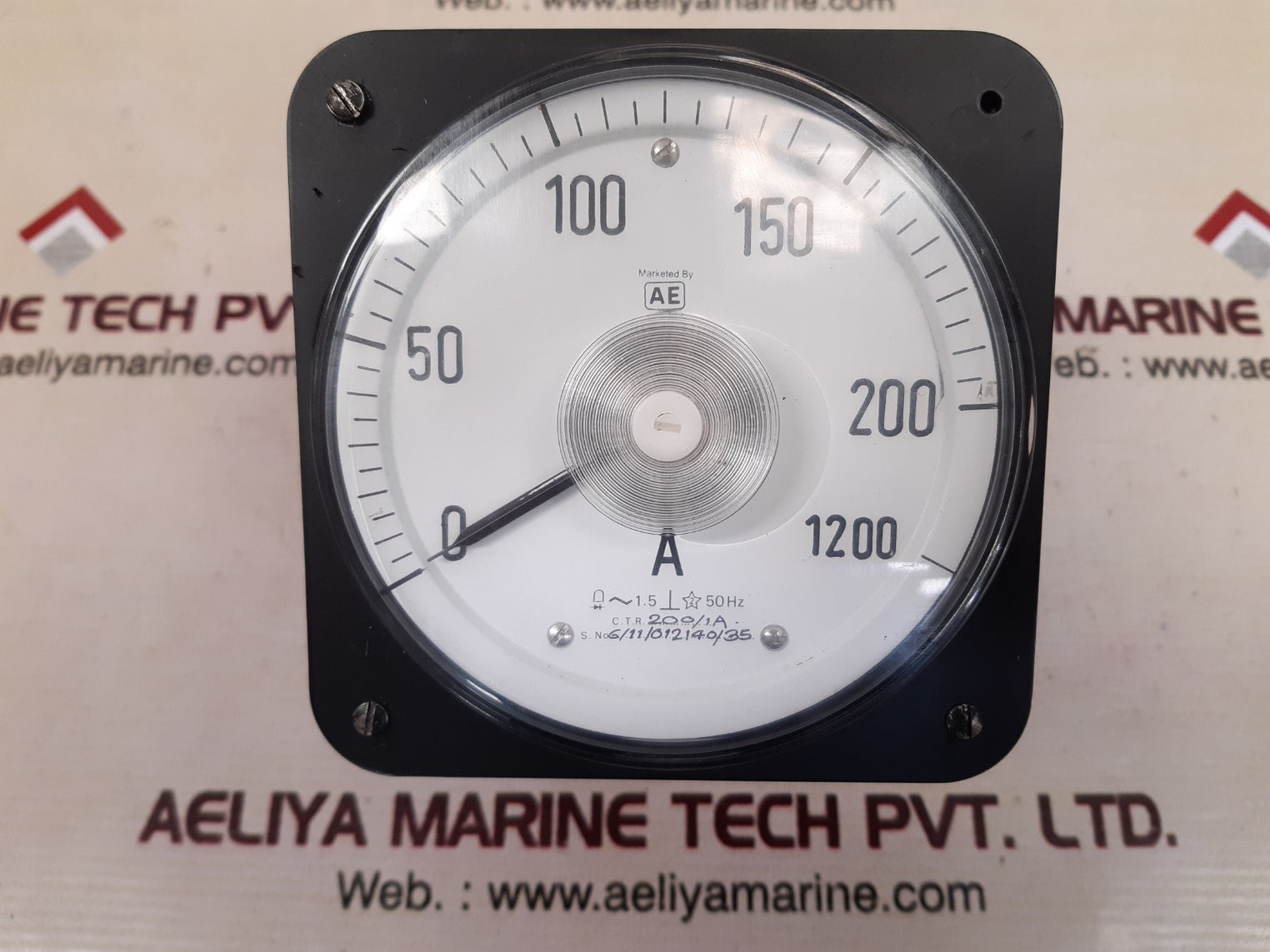 Ae m2-ammeters-sq-110 ac-amp-1a dc ammeter