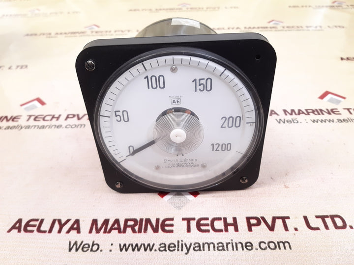 Ae m2-ammeters-sq-110 ac-amp-1a dc ammeter