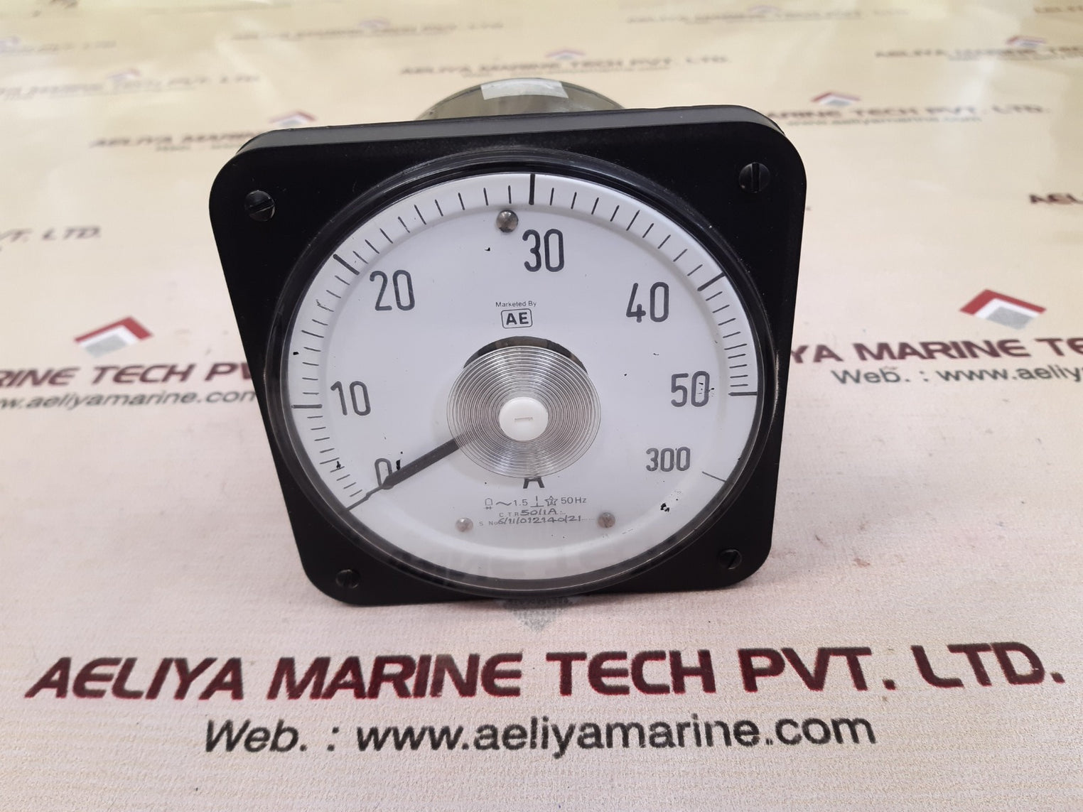 Ae m2-ammeters-sq-110 dc ammeter 50/1a.