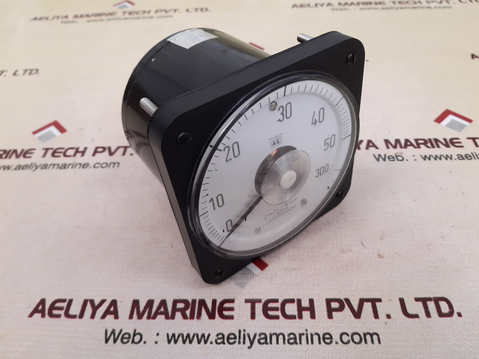 Ae m2-ammeters-sq-110 dc ammeter 50/1a.
