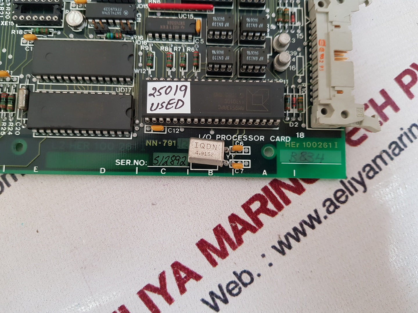 Nor control nn-791.12 i/o processor card