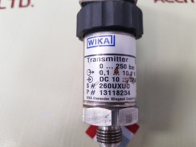 Wika s-10 pressure transmitter 30v