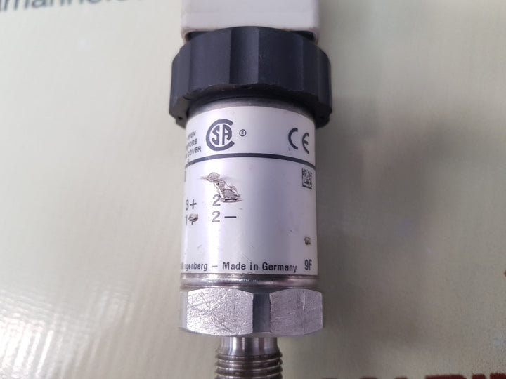 Wika s-10 pressure transmitter 30v
