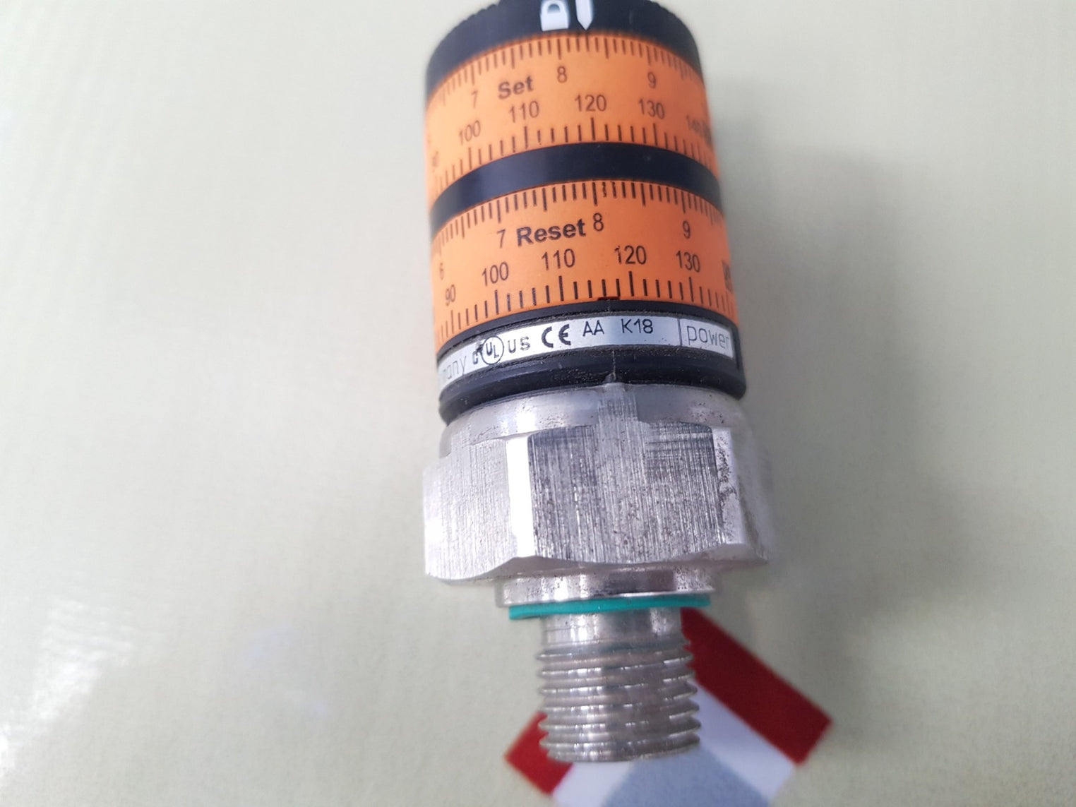 Ifm pk6524 pressure sensor pmax= 25 bar
