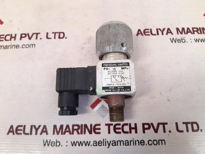 Nippon ps-15 mpa pressure switch