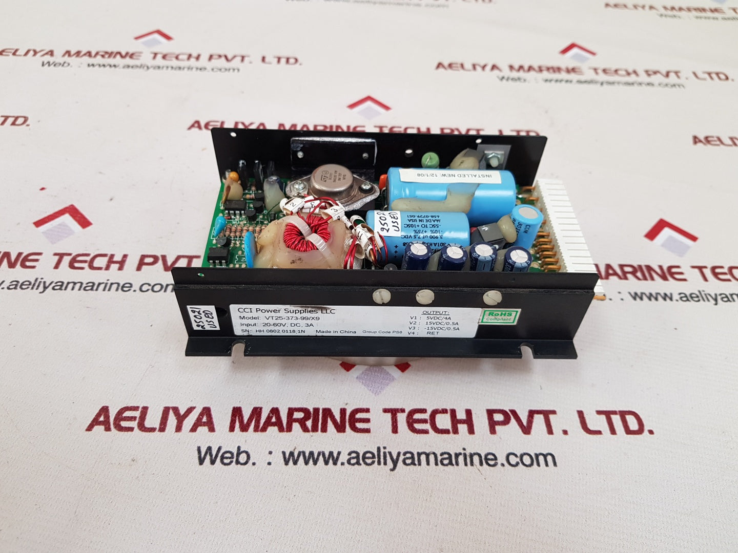 CCI Power Supplies VT25-373-99/X9 Power Supply Converter