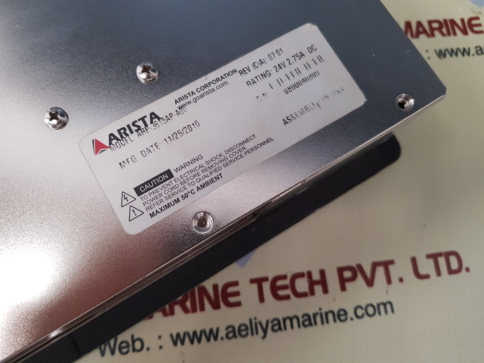 Arista arp-3615ap-a00 display panel – Aeliya Marine Tech