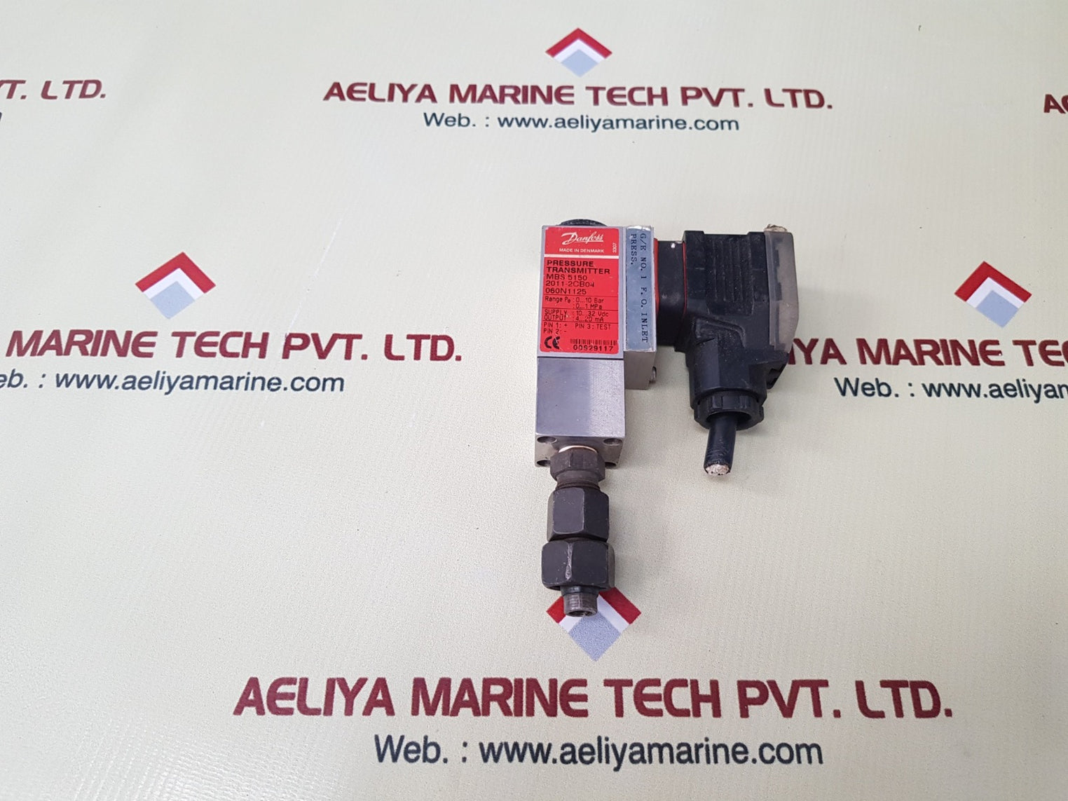 Danfoss mbs 5150 2011-2cb04 pressure transmitter 060n1125