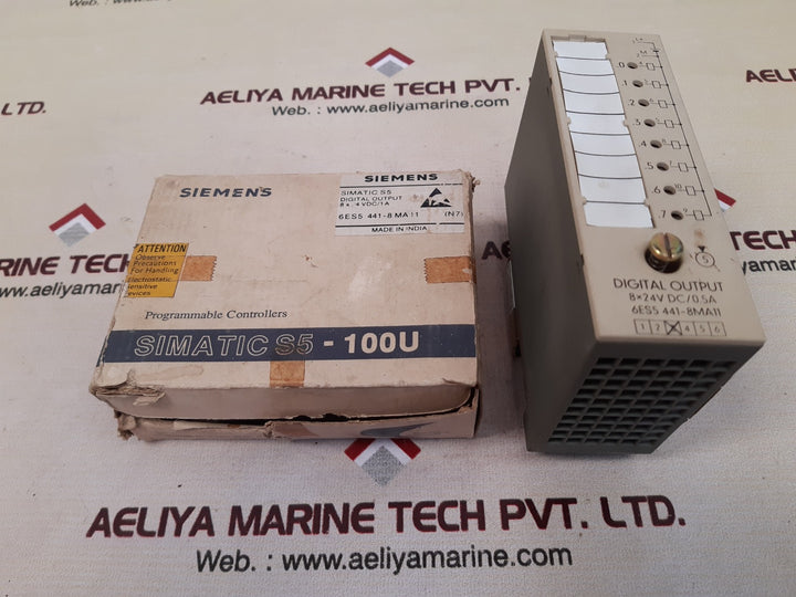 Siemens simatic s5 6es5 441-8ma11 digital output  module