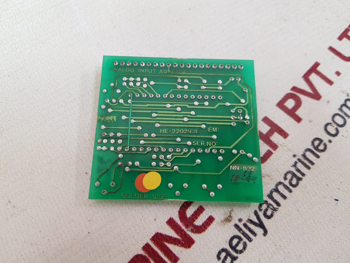 Nor control nn-832 analog input adaptor he-220293e used